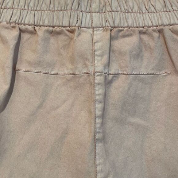 OSKA Womens Flat Front Pants Size 2 Pink Garment Dye Matte Finish Slow Fashion - Picture 7 of 10